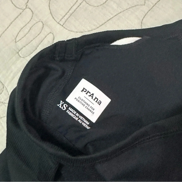 NWT Prana Becksa Shortie Solid Black - Picture 8 of 9